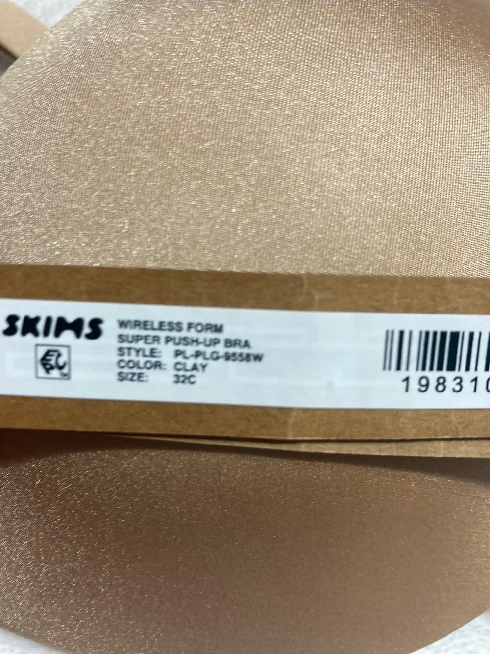 SKIMS Wireless Super Push Up Bra 32C - Picture 5 of 5